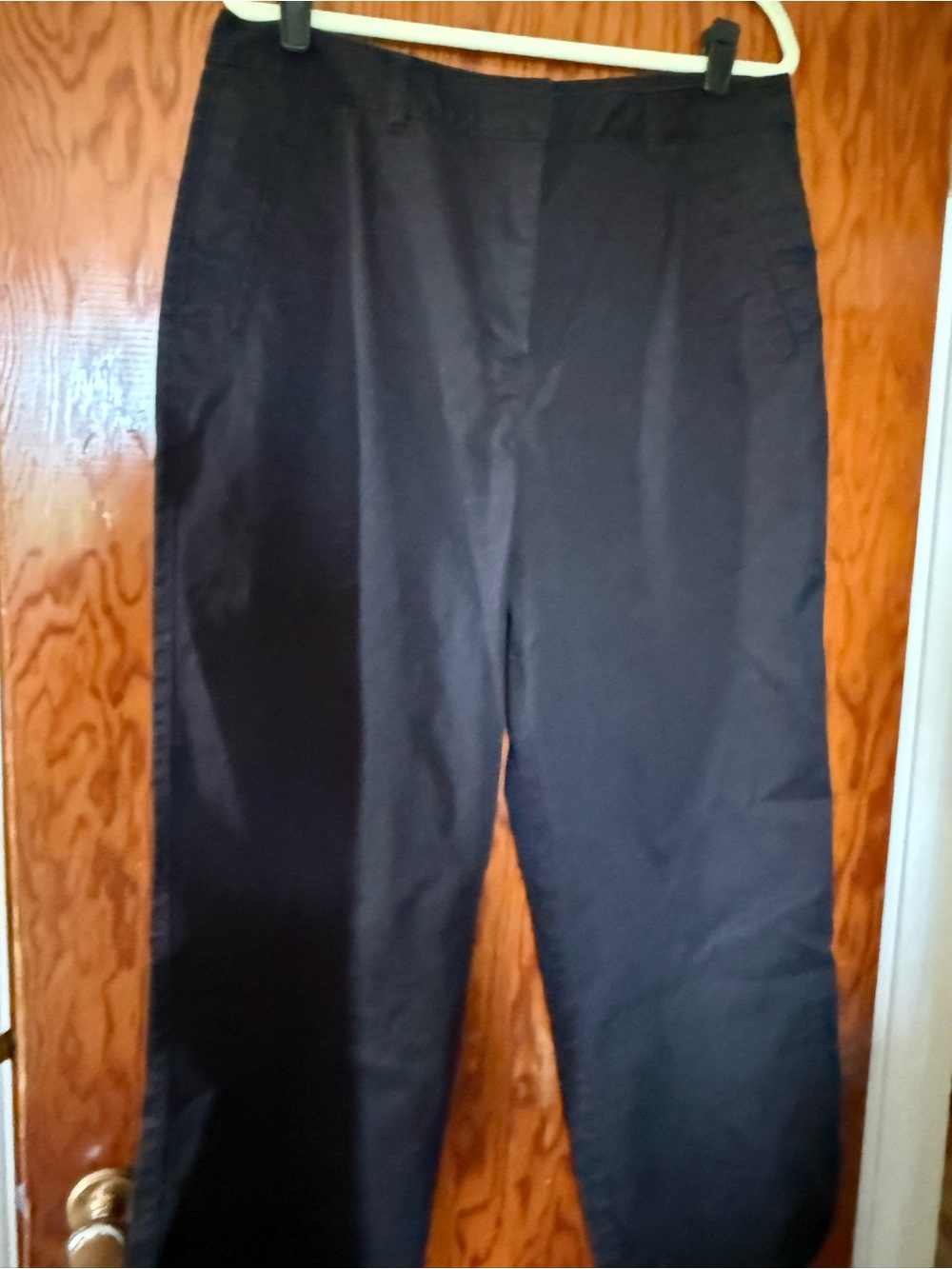 Classic Woman’s Black Straight-Leg Pants